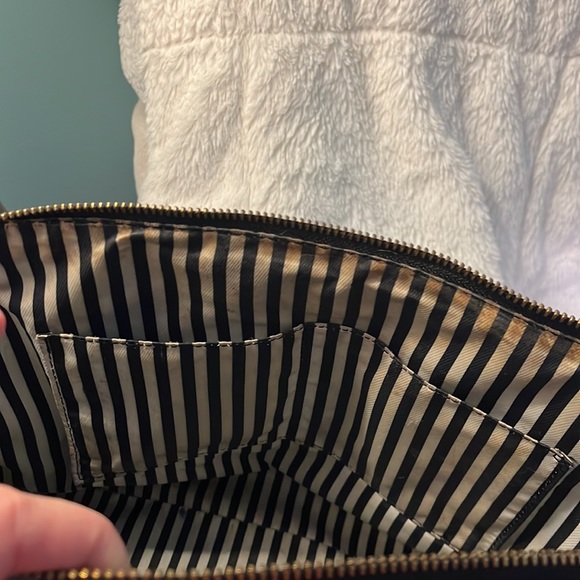 Kate Spade black leather purse. Good used condition. 15” x 11”. - Picture 11 of 11